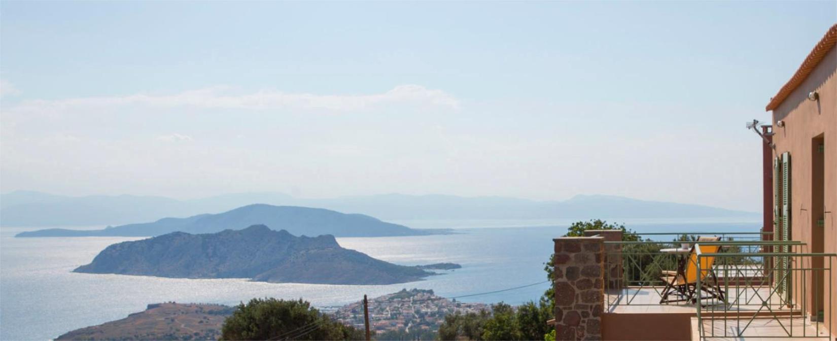 Aegina Colors Villa Sfentouri Bagian luar foto
