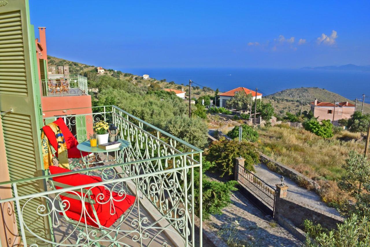 Aegina Colors Villa Sfentouri Bagian luar foto