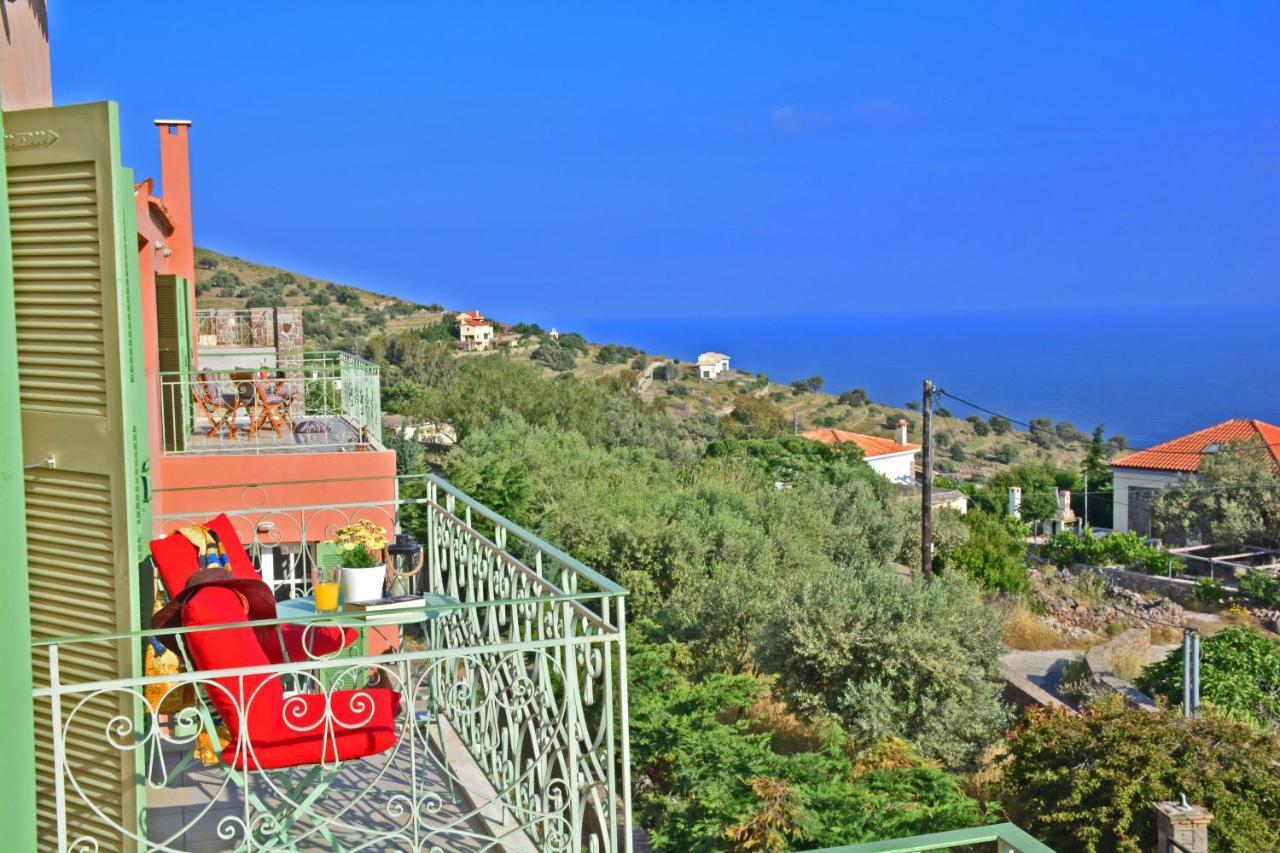 Aegina Colors Villa Sfentouri Bagian luar foto